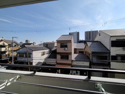 【展望】 | グランデール蒲生 | 前棟がないので、見晴らし良好です♪