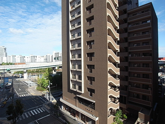 レバンガ三宮アパートメントの展望