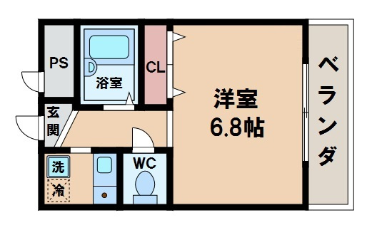 【間取り】 | ディアコート西田辺
