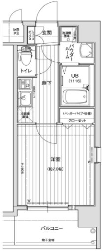 【間取り】 | アドバンス西梅田ウインズ 