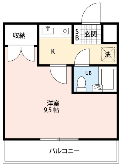 【間取り】 | ユースハイツ