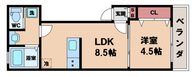 【間取り】 | ユアメゾン阪南町