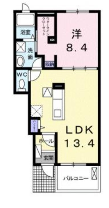メゾン・クレメントＣの間取り