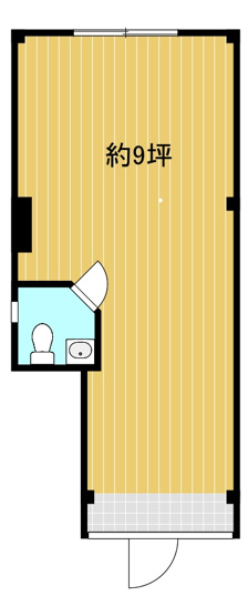 【間取り】 | 茶町テナント