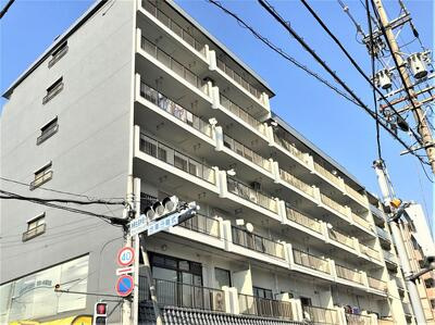 【外観】 | コボリマンション堀田　★仲介手数料無料★　井戸田小学校　津賀田中学校 | リノベーション済み。
保証付きマンションです。