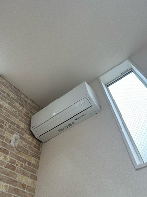 【設備】 | 登戸グリニッジの杜 | 暑い夏や寒い冬に大活躍のエアコン付きです☆冷暖房完備で1年中快適に過ごせます♪