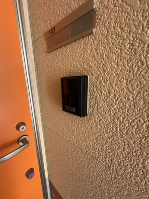 【セキュリティ】 | 登戸グリニッジの杜 | 玄関扉はダブルロックキーになっています♪防犯性が高く、一人暮らしの方でも安心ですね！