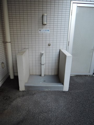 【その他共用部分】 | プレシス鶴見 | ペット足洗い場です。