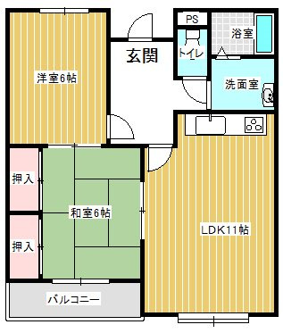 ヴァン・ドゥムールの間取り
