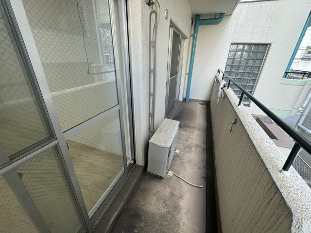 リッチウォーク大倉山のバルコニー