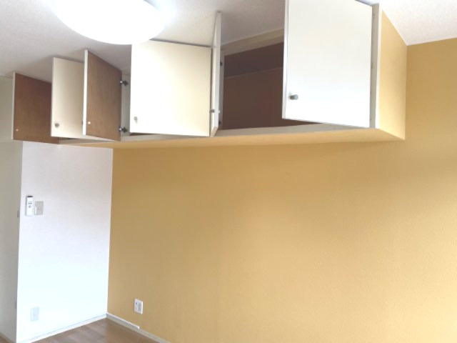 ブライトハウスの収納|天吊り収納は、ちょっとしたスペースがあり、あなたも収納名人