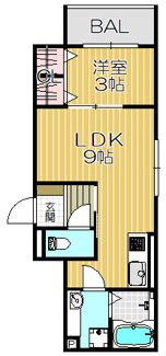 【間取り】 | WAJULE Naruo