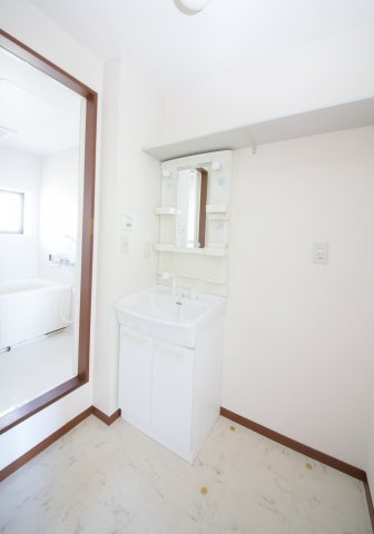 グレイス港町の洗面所