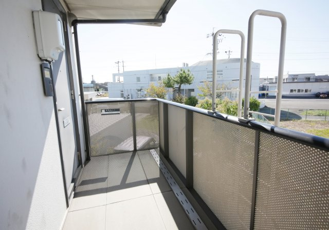 グレイス港町のバルコニー