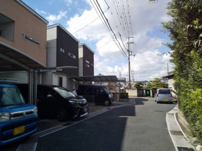 【前面道路含む現地写真】 | 宇治市大久保町山ノ内　中古戸建