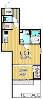 【間取り】 | WAJULE Naruo