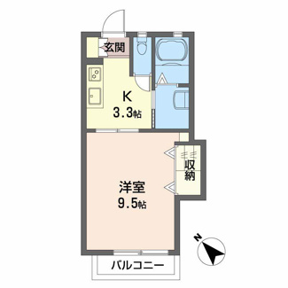 【間取り】 | アメニックス福山　１０番館