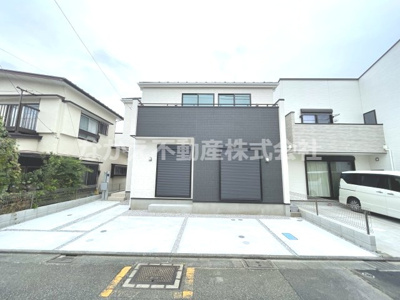 【外観】 | 仲介手数料無料　府中市是政６丁目新築戸建て　１号棟