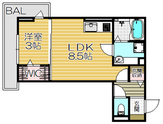【間取り】 | WAJULE Naruo