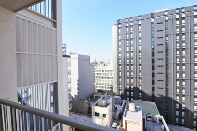 【展望】 | 天満橋スカイハイツ | 北側バルコニーからの眺望です。