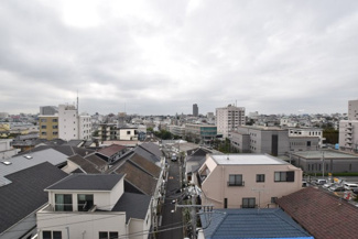 【展望】 | 物件のお問い合わせは、 ０１２０－７００－９６８までお気軽にどうぞ！
バルコニーからの眺望　街並み一望