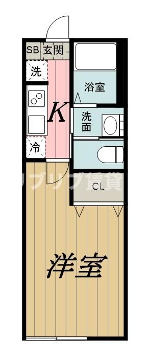 BLUE MARINE HONCHIBAの間取り