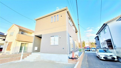 【外観】 | クレイドルガーデンつくば市花畑第10 | 本日ご内覧OKです！
電話ください！待ってます！