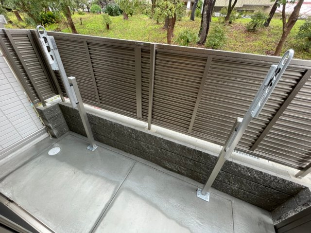 アベニール中道のバルコニー|※同ハウスメーカー施工の参考写真です。