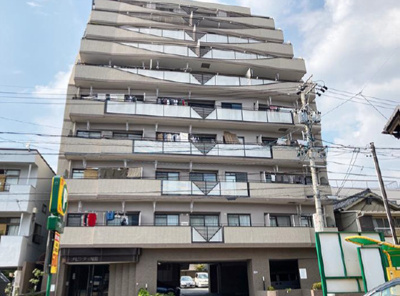 【外観】 | ナビシティ堀田　★仲介手数料無料★　堀田小学校　津賀田中学校 | リノベーション済み。
保証付きマンションです。