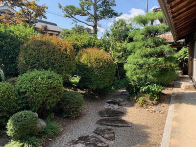 【庭】 | 丹波市山南町谷川中古住宅900万円