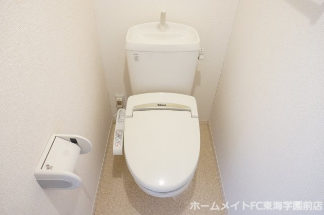 熊本市北区龍田６丁目のアパートのトイレ