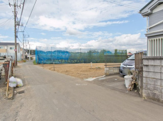 【前面道路含む現地写真】 | 西側4ｍ公道