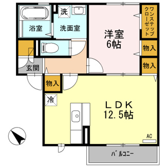 【間取り】 | パシオーネ　Ａ棟