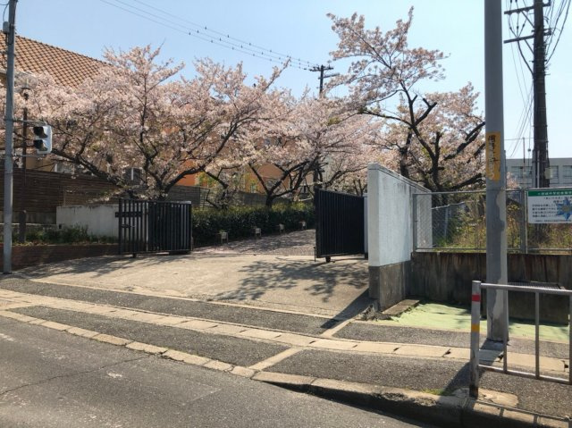 岸和田市八阪町2丁目　テラスハウスの周辺|桜台中学校