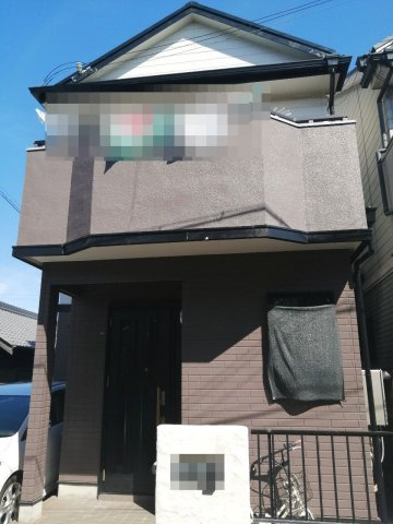 岸和田市八阪町2丁目　テラスハウスの外観|バルコニー南西向きで日当り良好！
