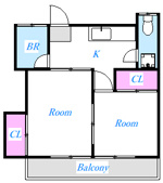 八王子市東浅川町のアパートの画像