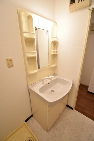 アンビション難波WESTの洗面所