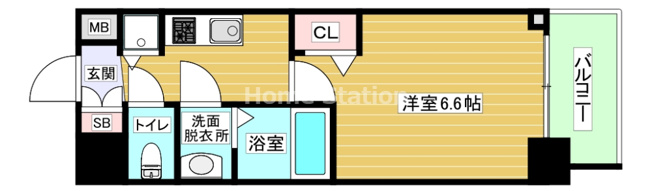 【間取り】 | ララプレイス梅田西イルミナーレ