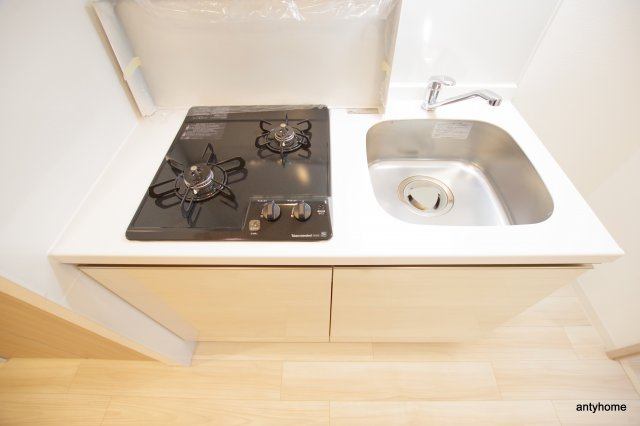 ワールドアイ難波南PORTA 仲介手数料無料のキッチン