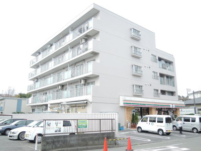 【外観】 | 妙蓮寺ビューハイツ | 総戸数２５戸、昭和５９年２月築、管理人は日勤勤務につき管理体制良好です♪