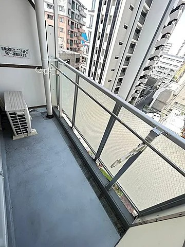 山手ダイヤハイツのバルコニー