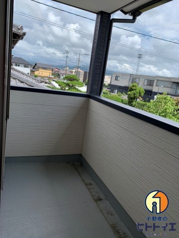 GRANDSTAGE岡山のバルコニー