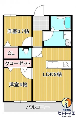 GRANDSTAGE岡山の間取り