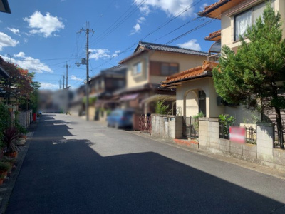 【前面道路含む現地写真】 | 大津市本堅田4丁目11-5　中古戸建