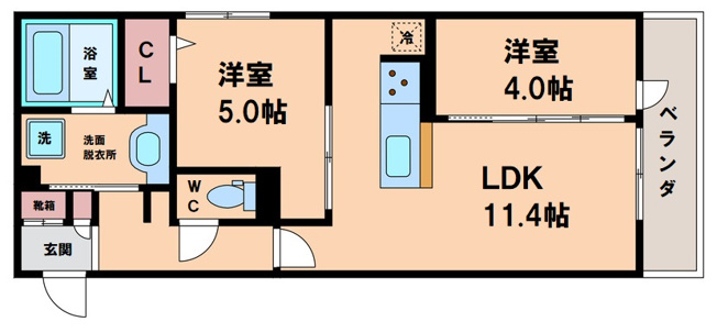 【間取り】 | クラッセ長居