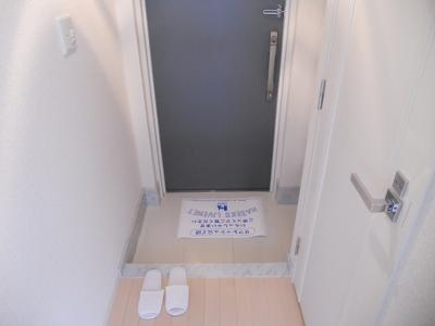 グラマシー京都（旧リエトコート塩小路堀川）の玄関