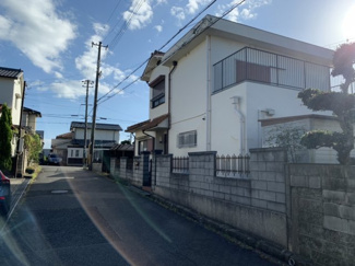 【外観】 | 東側の道路からはフラットになります。