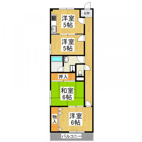 【間取り】 | エトワール奥野