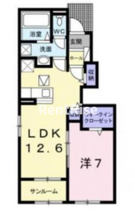 ラフィーネＢの間取り