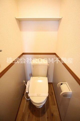 シャルマンコートのトイレ|落ち着いたトイレです